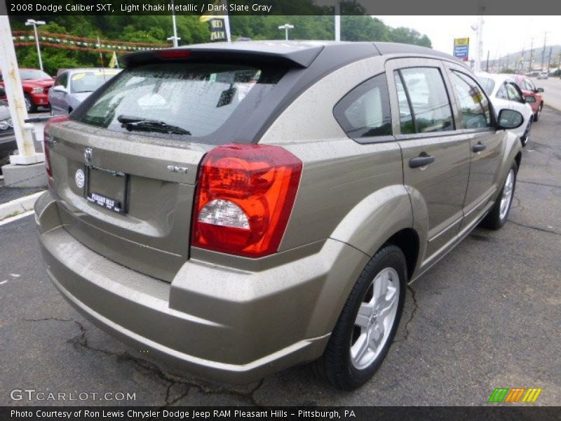 Light Khaki Metallic / Dark Slate Gray 2008 Dodge Caliber SXT