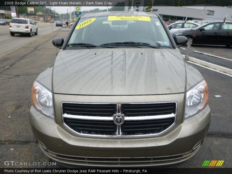 Light Khaki Metallic / Dark Slate Gray 2008 Dodge Caliber SXT