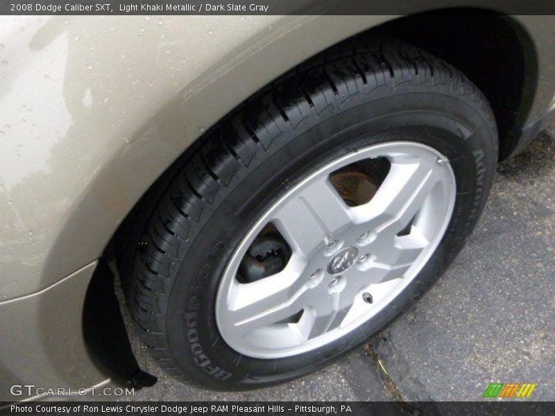 Light Khaki Metallic / Dark Slate Gray 2008 Dodge Caliber SXT