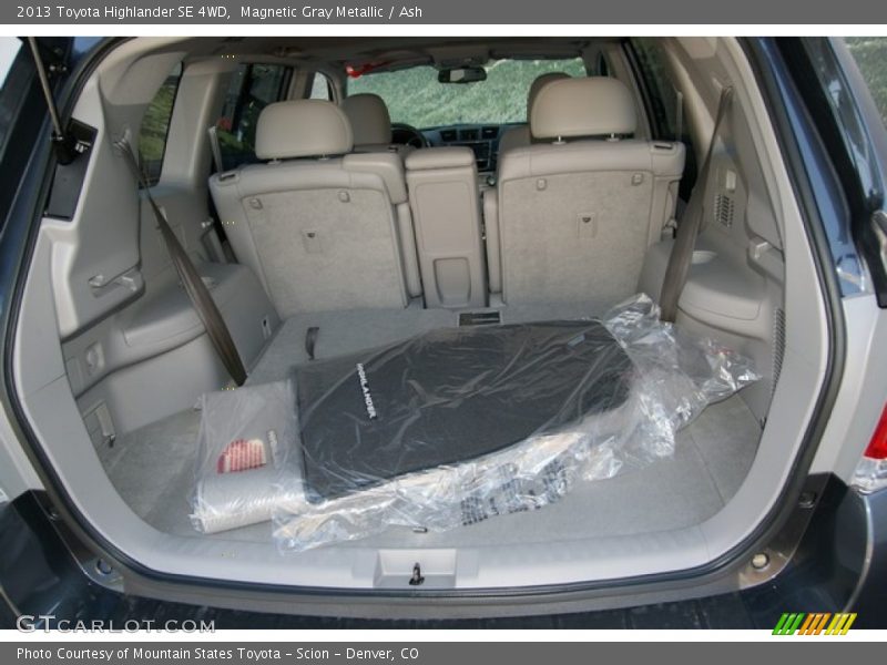 Magnetic Gray Metallic / Ash 2013 Toyota Highlander SE 4WD