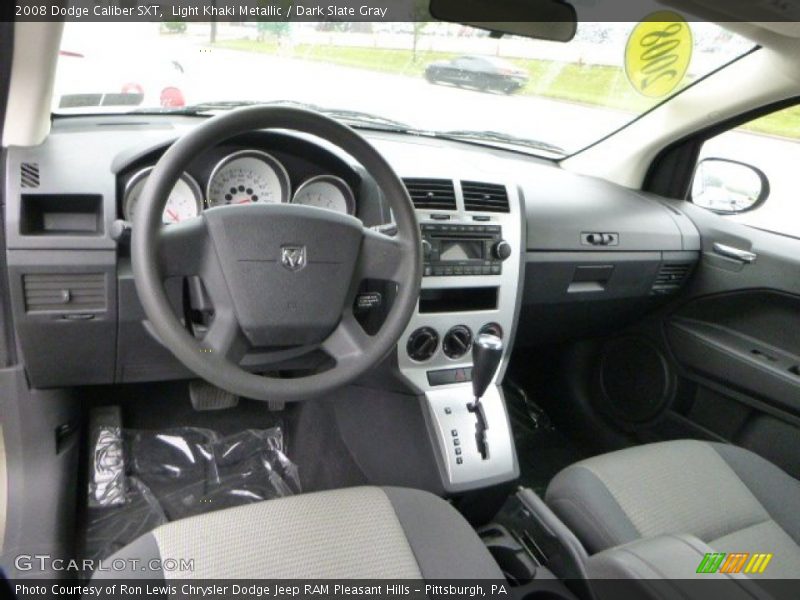 Light Khaki Metallic / Dark Slate Gray 2008 Dodge Caliber SXT