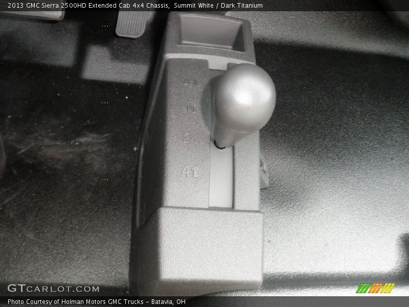 Summit White / Dark Titanium 2013 GMC Sierra 2500HD Extended Cab 4x4 Chassis