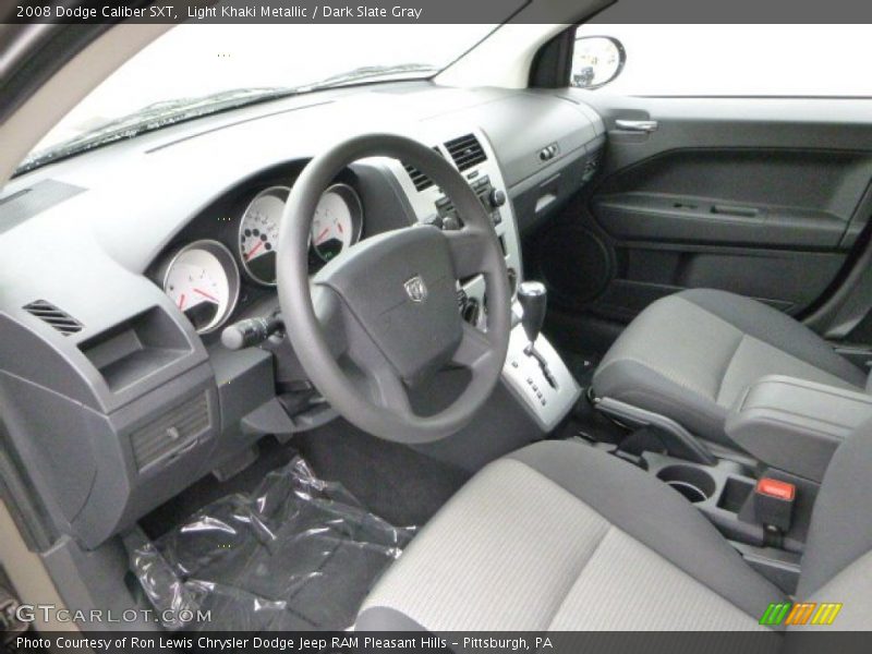 Light Khaki Metallic / Dark Slate Gray 2008 Dodge Caliber SXT