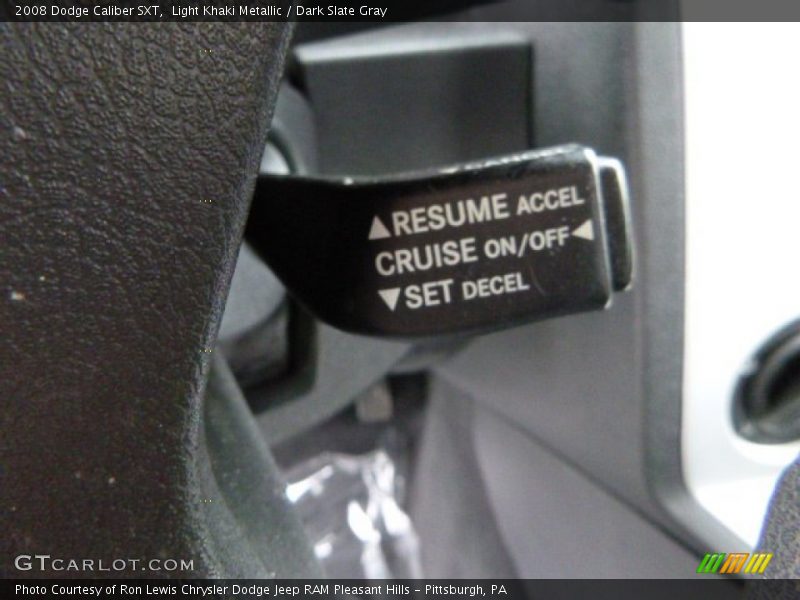 Light Khaki Metallic / Dark Slate Gray 2008 Dodge Caliber SXT