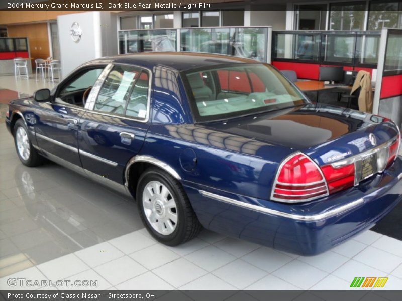 Dark Blue Pearl Metallic / Light Flint 2004 Mercury Grand Marquis LS