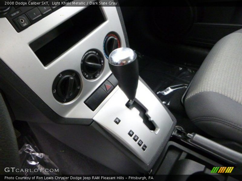 Light Khaki Metallic / Dark Slate Gray 2008 Dodge Caliber SXT