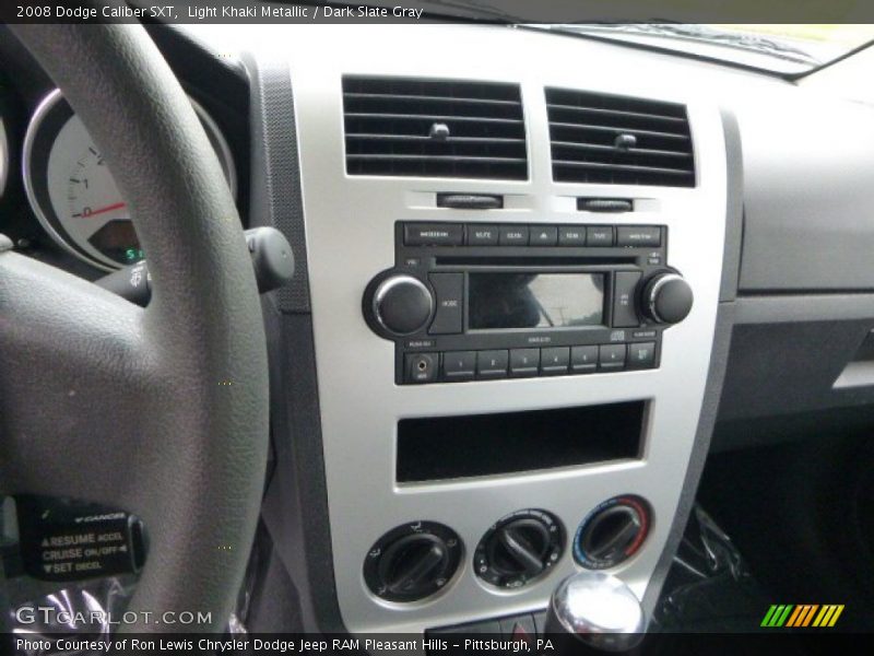 Light Khaki Metallic / Dark Slate Gray 2008 Dodge Caliber SXT