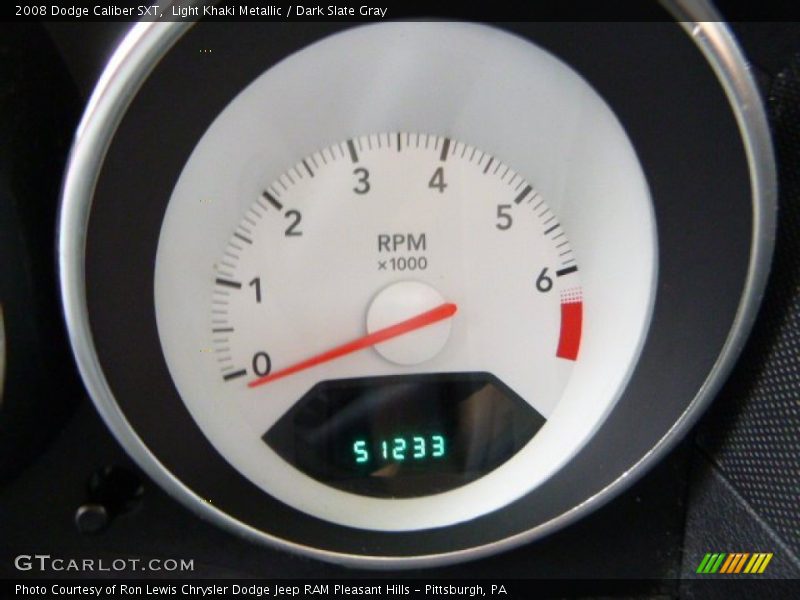 Light Khaki Metallic / Dark Slate Gray 2008 Dodge Caliber SXT