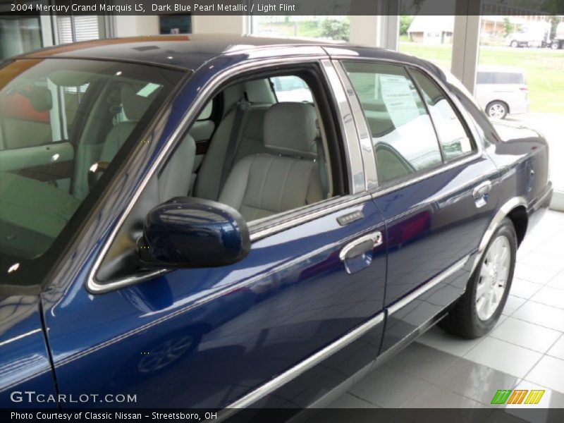 Dark Blue Pearl Metallic / Light Flint 2004 Mercury Grand Marquis LS