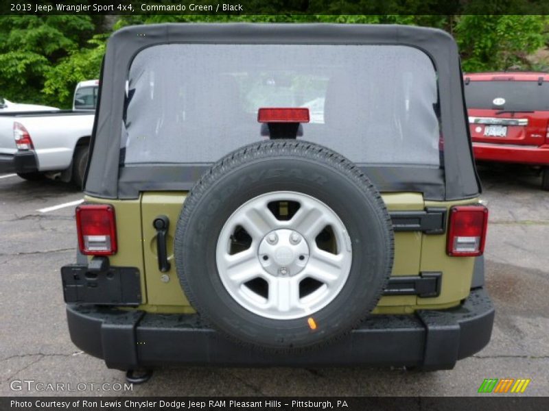 Commando Green / Black 2013 Jeep Wrangler Sport 4x4
