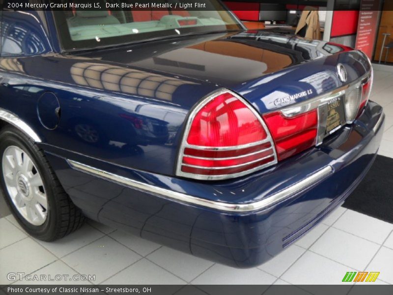 Dark Blue Pearl Metallic / Light Flint 2004 Mercury Grand Marquis LS