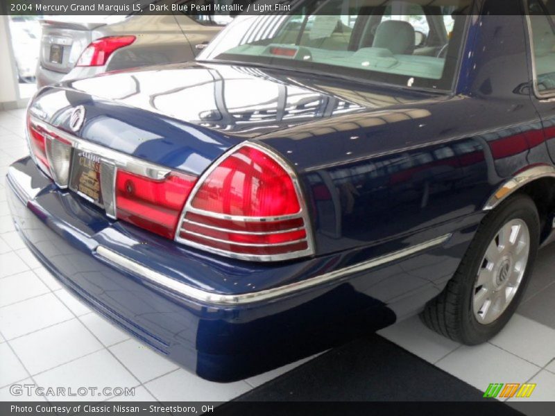 Dark Blue Pearl Metallic / Light Flint 2004 Mercury Grand Marquis LS