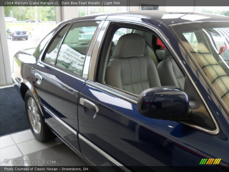 Dark Blue Pearl Metallic / Light Flint 2004 Mercury Grand Marquis LS