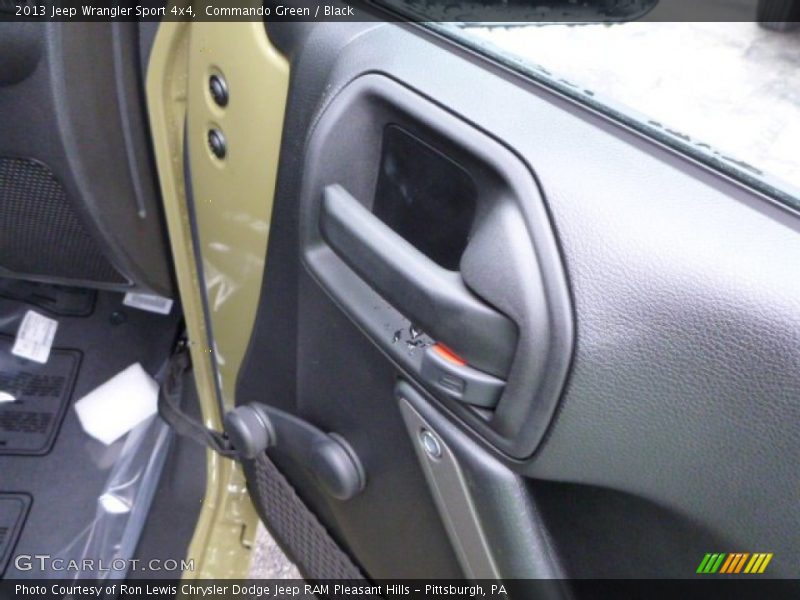Commando Green / Black 2013 Jeep Wrangler Sport 4x4