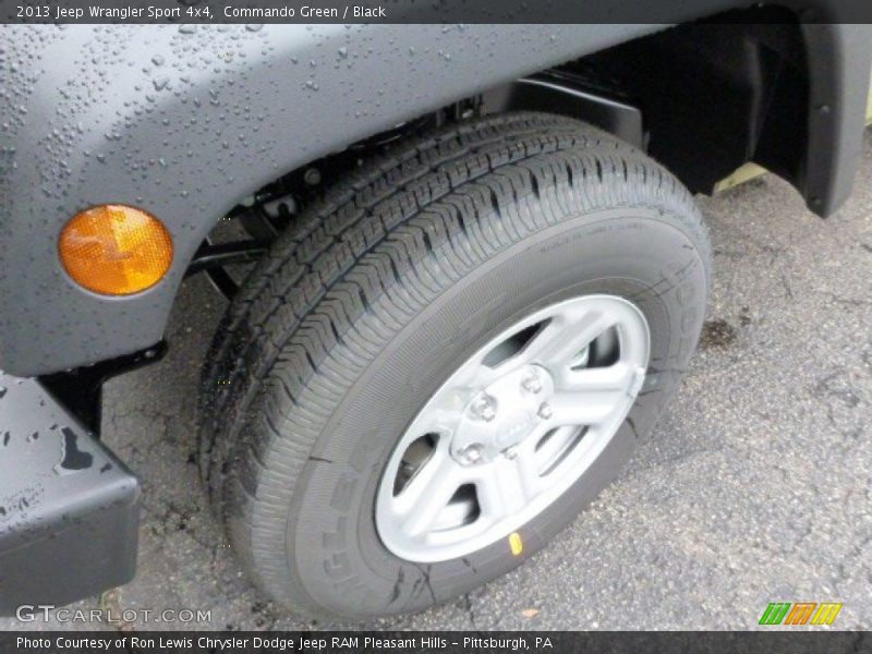 Commando Green / Black 2013 Jeep Wrangler Sport 4x4