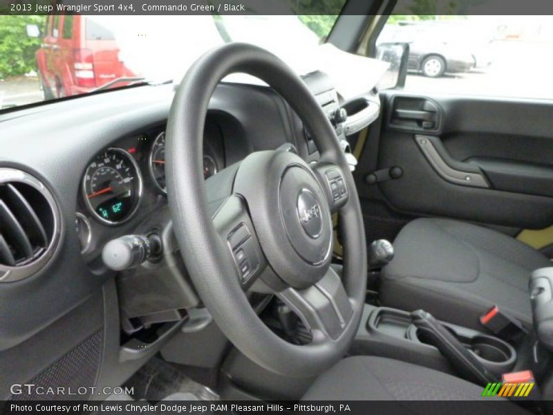 Commando Green / Black 2013 Jeep Wrangler Sport 4x4