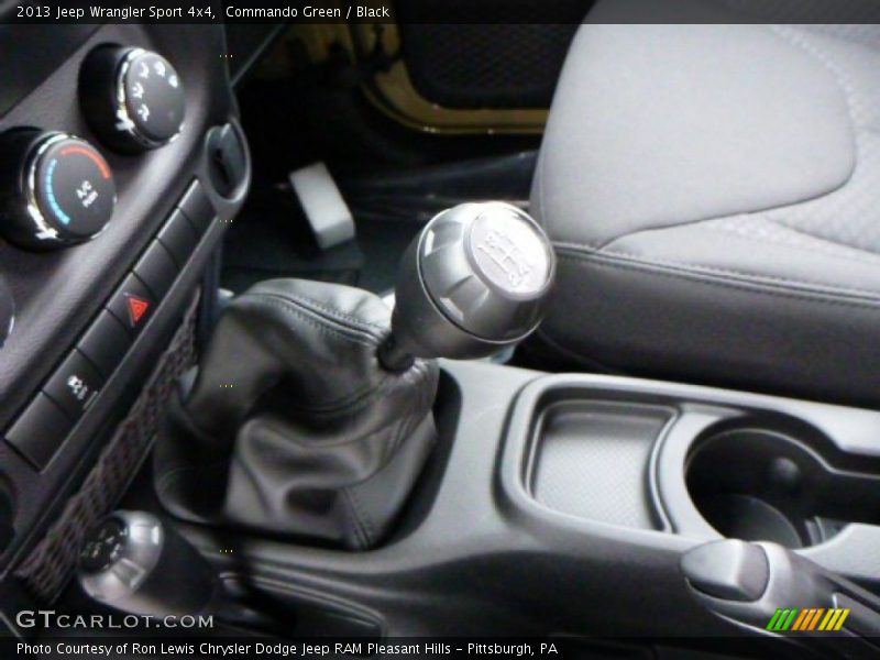 Commando Green / Black 2013 Jeep Wrangler Sport 4x4