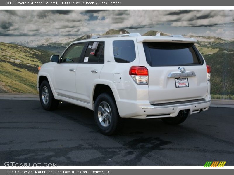 Blizzard White Pearl / Black Leather 2013 Toyota 4Runner SR5 4x4