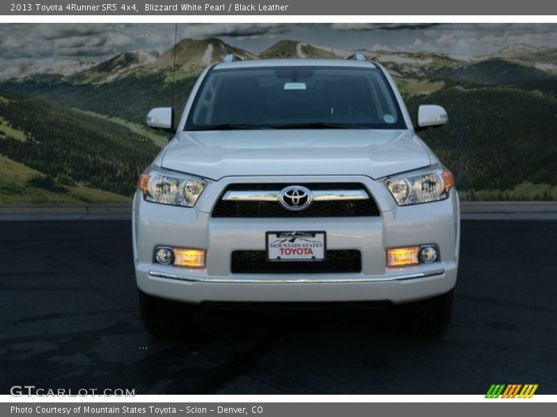 Blizzard White Pearl / Black Leather 2013 Toyota 4Runner SR5 4x4