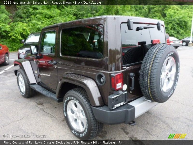 Rugged Brown / Black/Dark Saddle 2013 Jeep Wrangler Sahara 4x4