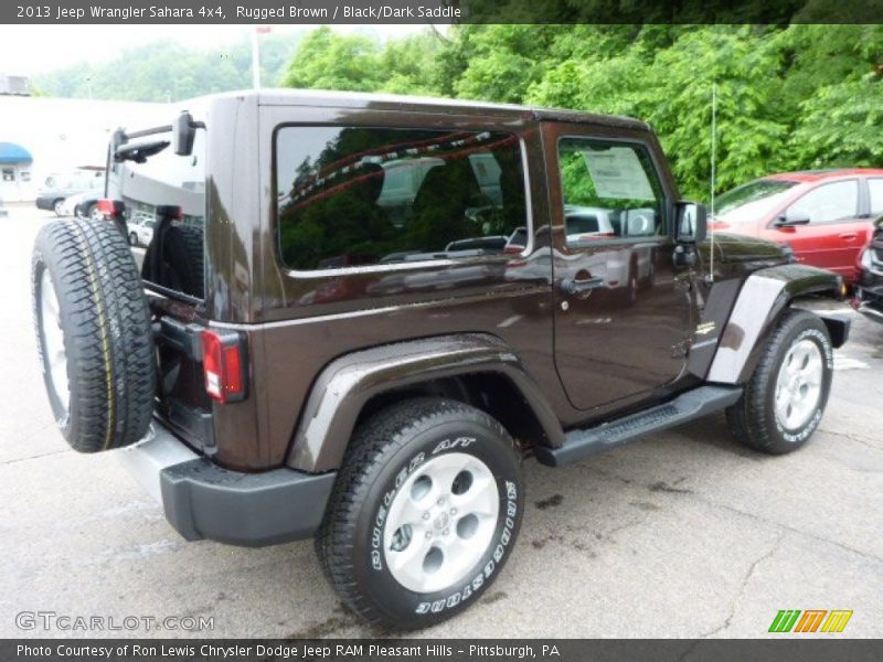 Rugged Brown / Black/Dark Saddle 2013 Jeep Wrangler Sahara 4x4