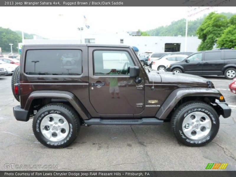 Rugged Brown / Black/Dark Saddle 2013 Jeep Wrangler Sahara 4x4