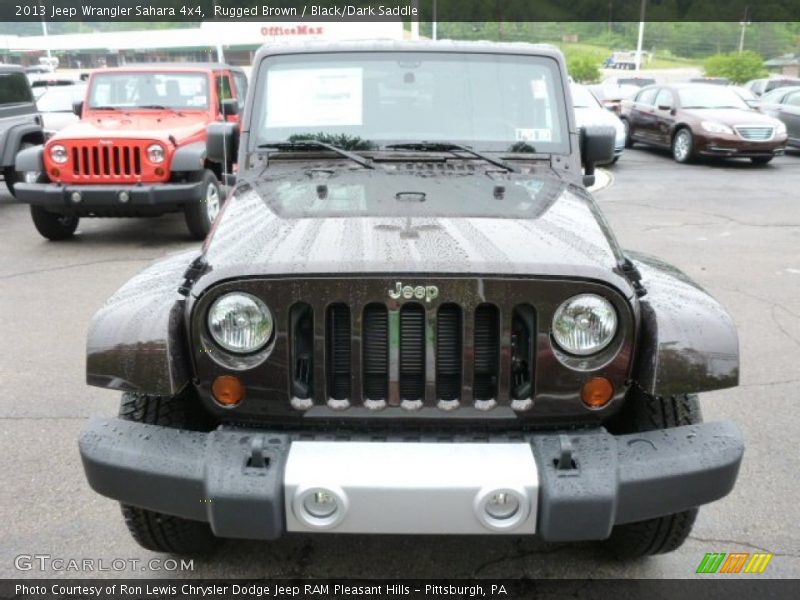 Rugged Brown / Black/Dark Saddle 2013 Jeep Wrangler Sahara 4x4