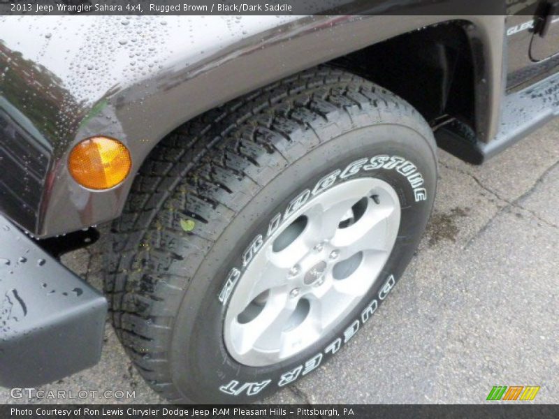 Rugged Brown / Black/Dark Saddle 2013 Jeep Wrangler Sahara 4x4