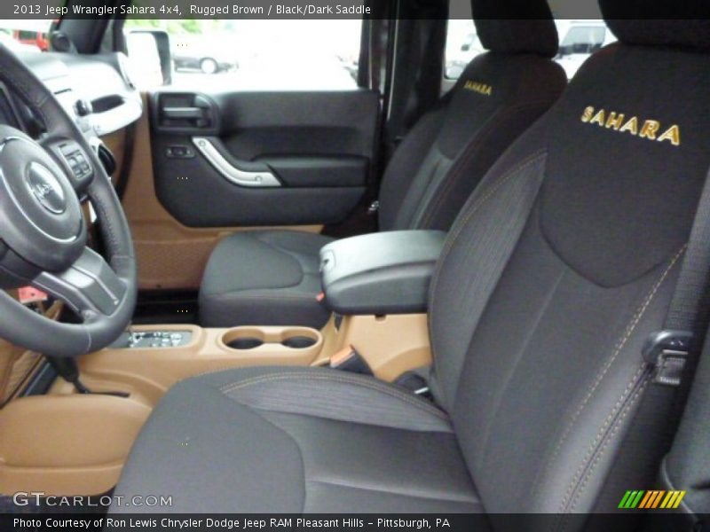 Rugged Brown / Black/Dark Saddle 2013 Jeep Wrangler Sahara 4x4