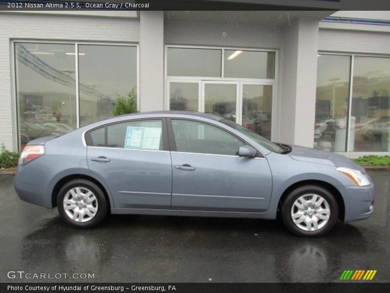 Ocean Gray / Charcoal 2012 Nissan Altima 2.5 S