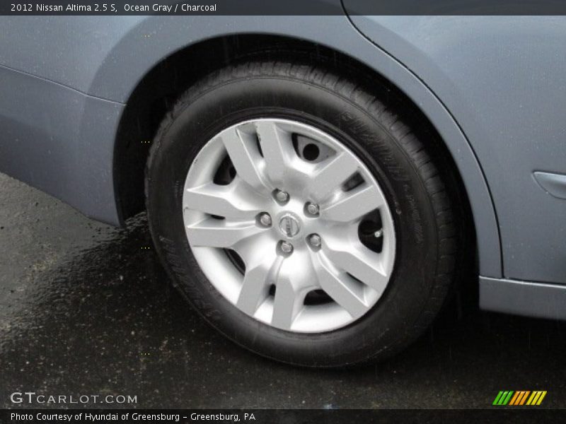 Ocean Gray / Charcoal 2012 Nissan Altima 2.5 S