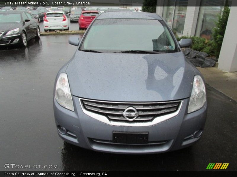 Ocean Gray / Charcoal 2012 Nissan Altima 2.5 S