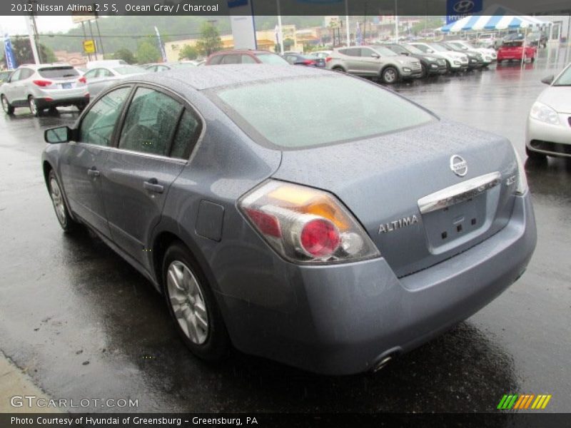 Ocean Gray / Charcoal 2012 Nissan Altima 2.5 S
