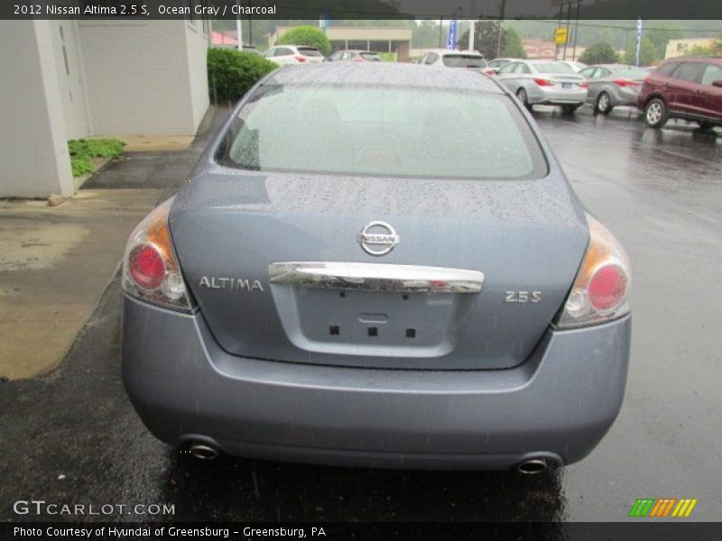 Ocean Gray / Charcoal 2012 Nissan Altima 2.5 S