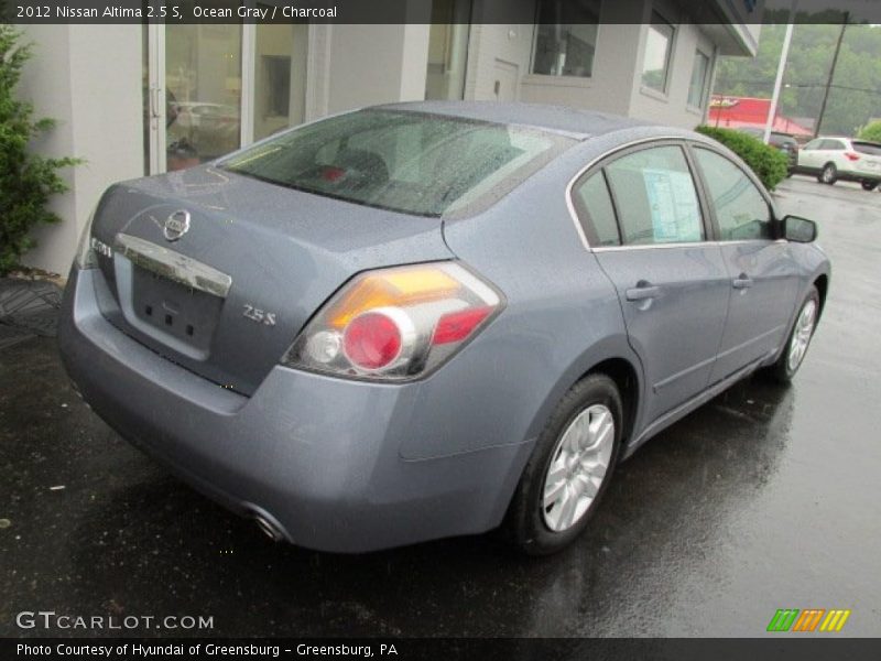 Ocean Gray / Charcoal 2012 Nissan Altima 2.5 S