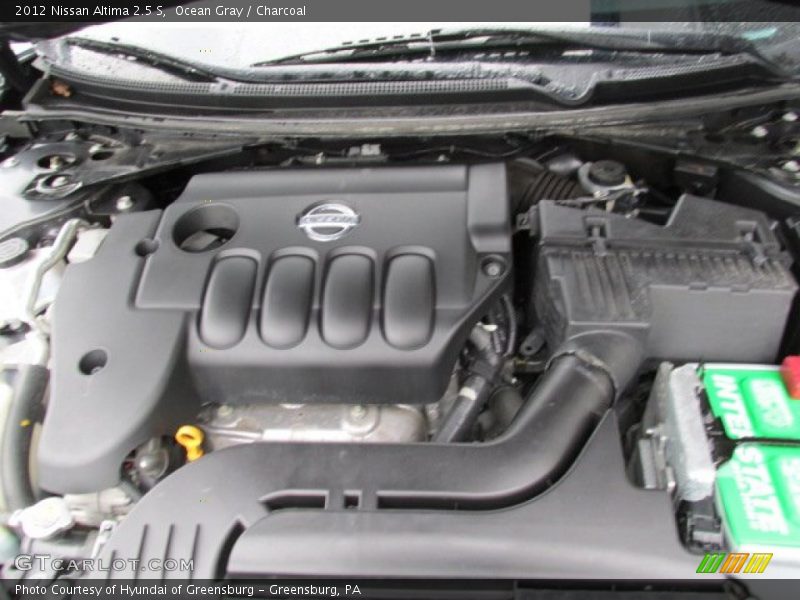 Ocean Gray / Charcoal 2012 Nissan Altima 2.5 S