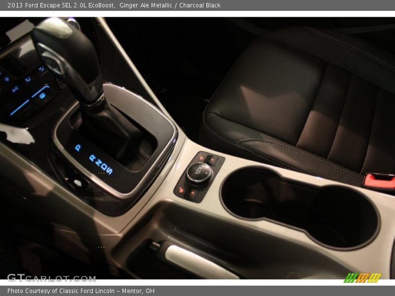 Ginger Ale Metallic / Charcoal Black 2013 Ford Escape SEL 2.0L EcoBoost
