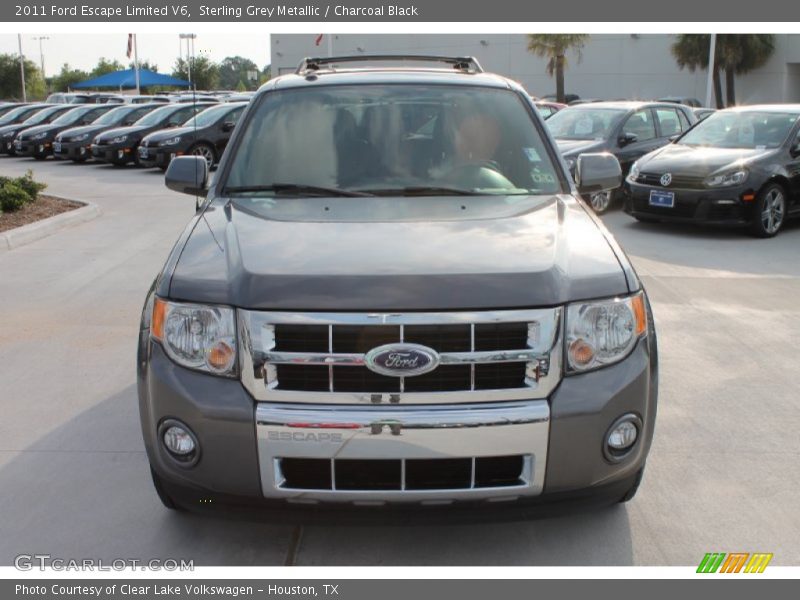 Sterling Grey Metallic / Charcoal Black 2011 Ford Escape Limited V6