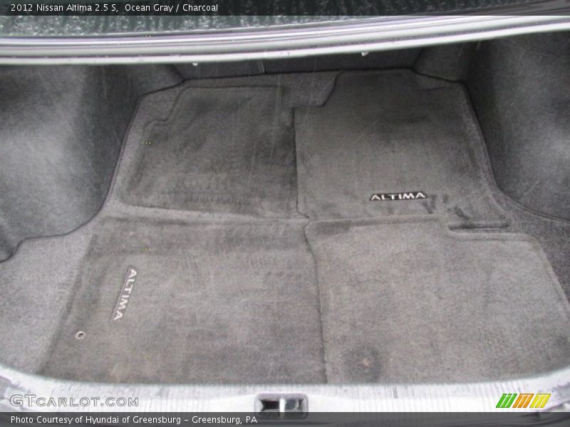 Ocean Gray / Charcoal 2012 Nissan Altima 2.5 S