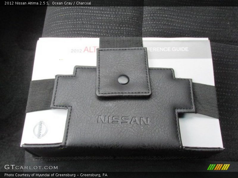 Ocean Gray / Charcoal 2012 Nissan Altima 2.5 S