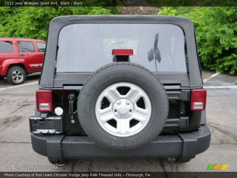 Black / Black 2013 Jeep Wrangler Sport 4x4