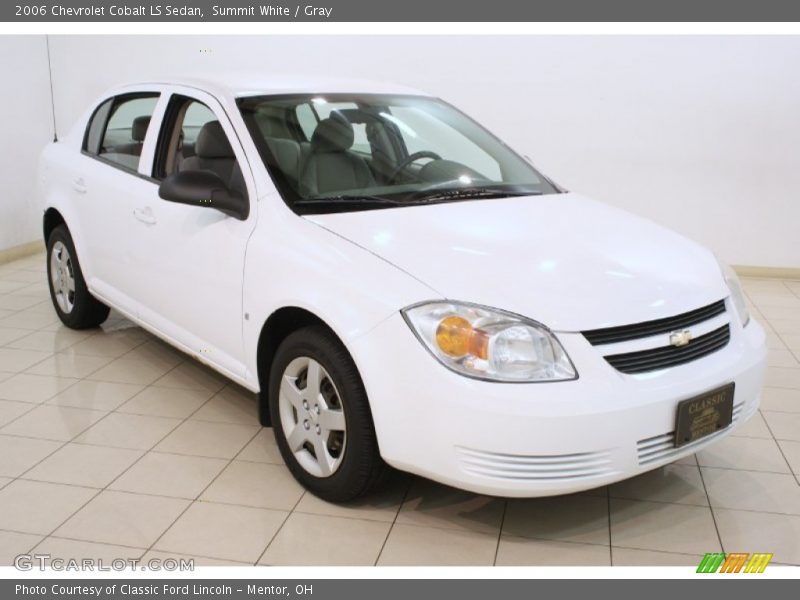 Summit White / Gray 2006 Chevrolet Cobalt LS Sedan