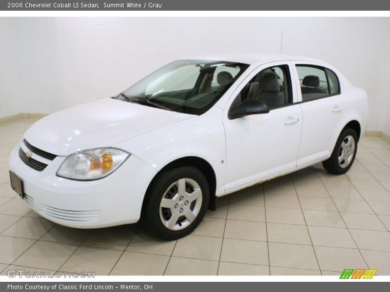 Summit White / Gray 2006 Chevrolet Cobalt LS Sedan