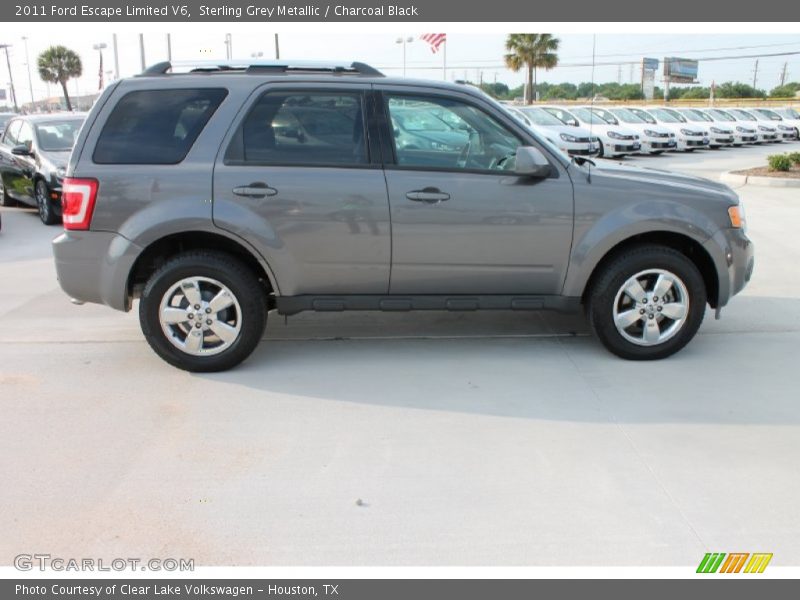 Sterling Grey Metallic / Charcoal Black 2011 Ford Escape Limited V6