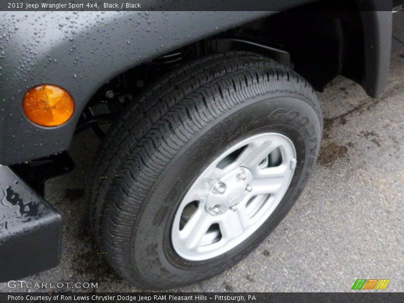 Black / Black 2013 Jeep Wrangler Sport 4x4