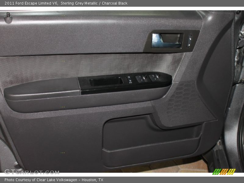 Sterling Grey Metallic / Charcoal Black 2011 Ford Escape Limited V6
