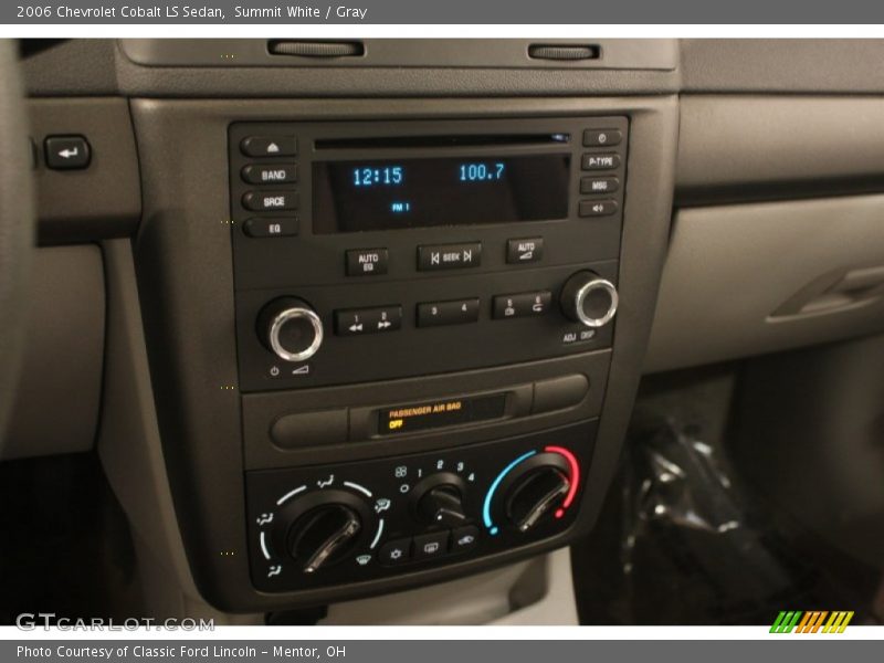 Summit White / Gray 2006 Chevrolet Cobalt LS Sedan