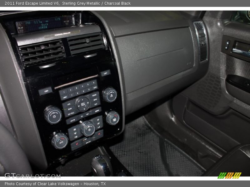 Sterling Grey Metallic / Charcoal Black 2011 Ford Escape Limited V6