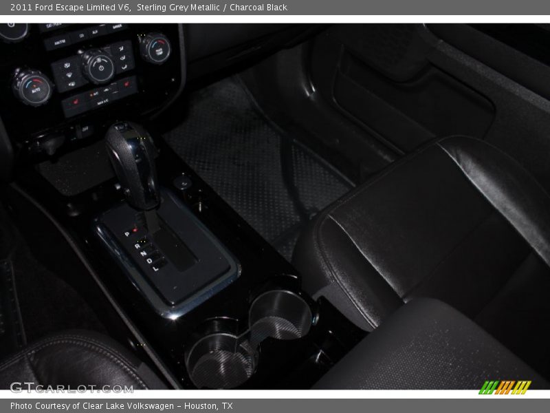 Sterling Grey Metallic / Charcoal Black 2011 Ford Escape Limited V6