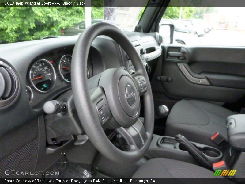 Black / Black 2013 Jeep Wrangler Sport 4x4